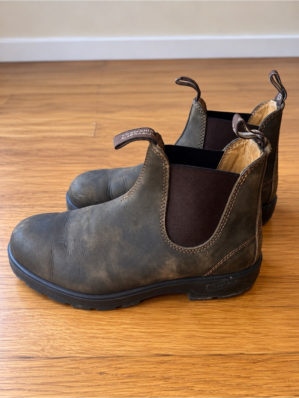 Blundstone Men's Dark Brown Chukka Chelsea Boots